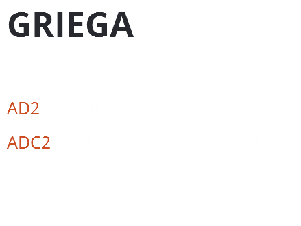 GRIEGA Figura: 0.74 x 1.18 m. AD2 Acrílico 0.93 m. x 1.83 m. ADc2 Acrílico 0.81 m. x 1.83 m.